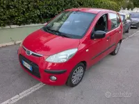 Usata Hyundai i10 66 CV (48 kW) 2008 Rosso Utilitaria
