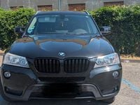 Usata BMW X3 184 CV (135 kW) 2012 Nero SUV