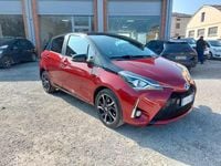 Usata Toyota Yaris Hybrid 73 CV (53 kW) 2018 Rosso Berlina