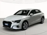 Usata Audi A3 Advanced 150 CV (110 kW) 2021 Bianco ghiacciaio metallizzato Berlina
