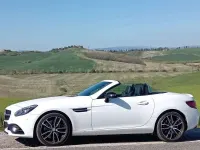 Usata Mercedes SLC300 AMG 245 CV (180 kW) 2016 Bianco Cabrio