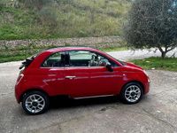 Usata Fiat 500C Rock 75 CV (55 kW) 2010 Rosso Cabrio