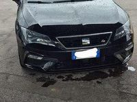 Usata Seat Leon ST FR 184 CV (135 kW) 2019 Nero Station wagon