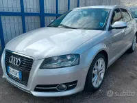 Usata Audi A3 Sportback 140 CV (102 kW) 2011 Grigio Utilitaria