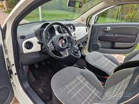 Usata Fiat 500 Lounge 95 CV (69 kW) 2016 Bianco Berlina