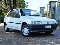 Usata Peugeot 106 50 CV (36 kW) 1993 Bianco Utilitaria