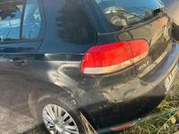 Usata VW Golf VI Trendline 80 CV (58 kW) 2011 Nero Utilitaria