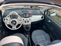 Usata Fiat 500C Lounge 69 CV (50 kW) 2016 Bianco Cabrio