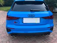 Usata Audi S3 Sportback Sport 310 CV (228 kW) 2023 Blu Utilitaria