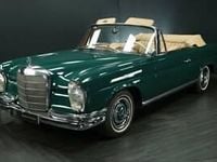 Usata Mercedes 250 SE 150 CV (110 kW) 1966 Verde Cabrio