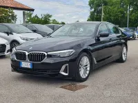 Usata BMW 520 Luxury Line 190 CV (139 kW) 2021 Blu/azzurro Berlina