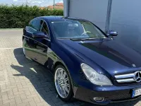 Usata Mercedes CLS320 Chrome 224 CV (164 kW) 2008 Blu Coupé