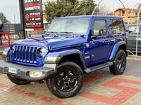 Usata Jeep Wrangler Sahara 200 CV (147 kW) 2020 Blu SUV