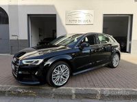 Usata Audi A3 S-Line 116 CV (85 kW) 2020 Nero Berlina