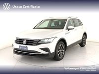 Usata VW Tiguan Life 122 CV (89 kW) 2022 Bianco SUV