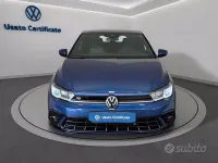 Usata VW Polo R-line 95 CV (69 kW) 2023 Blu Utilitaria