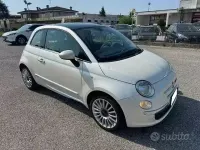 Usata Fiat 500 Lounge 95 CV (69 kW) 2012 Bianco Berlina