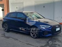 Usata Audi A3 Sportback S-Line 150 CV (110 kW) 2022 Blu Utilitaria