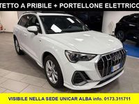 Usata Audi Q3 S-Line 150 CV (110 kW) 2020 Bianco pastello SUV