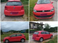 Usata VW Polo Comfortline 75 CV (55 kW) 2013 Rosso Utilitaria