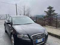 Usata Audi A3 170 CV (125 kW) 2007 Nero Utilitaria