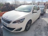 Usata Peugeot 308 Allure 120 CV (88 kW) 2015 Bianco Berlina