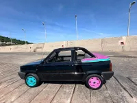Usata Fiat 750 34 CV (25 kW) 1992 Nero Cabrio