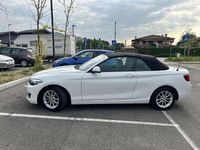 Usata BMW 218 Advantage 150 CV (110 kW) 2020 Bianco Cabrio
