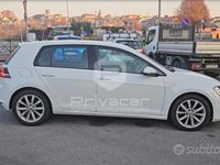 Usata VW Golf VII Highline 110 CV (80 kW) 2017 Bianco Utilitaria