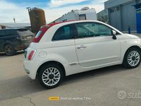 Usata Fiat 500C Pop Star 69 CV (50 kW) 2014 Bianco Cabrio