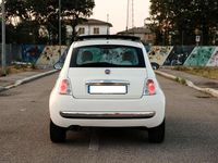 Usata Fiat 500 Lounge 95 CV (69 kW) 2011 Bianco Utilitaria
