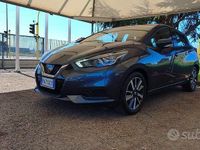 Usata Nissan Micra Acenta 90 CV (66 kW) 2018 Grigio Utilitaria