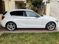 Usata BMW 114 M Sport 95 CV (69 kW) 2014 Bianco Utilitaria