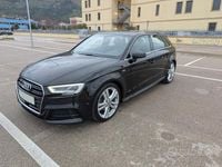 Usata Audi A3 S-Line 150 CV (110 kW) 2018 Nero Berlina