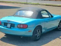 Usata Mazda MX5 110 CV (80 kW) 2003 Bluazzurro Cabrio