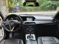 Usata Mercedes C200 184 CV (135 kW) 2012 Bianco Berlina