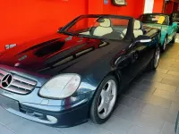 Gebraucht Mercedes SLK320 218 PS (160 kW) 2000 Blau Cabrio