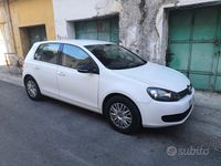 Usata VW Golf VII 105 CV (77 kW) 2012 Bianco Berlina
