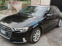 Usata Audi A3 Design 110 CV (80 kW) 2016 Nero Berlina