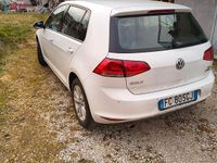 Usata VW Golf VII 110 CV (80 kW) 2016 Bianco Berlina