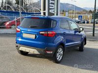 Usata Ford Ecosport Titanium 95 CV (69 kW) 2017 Blu SUV