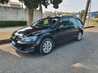 Usata VW Golf VII 110 CV (80 kW) 2016 Nero Station wagon