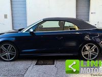 Usata Audi S3 Cabriolet 310 CV (228 kW) 2017 Blu Cabrio
