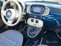 Usata Fiat 500C 69 CV (50 kW) 2019 Bluazzurro Cabrio