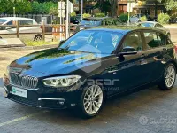 Usata BMW 116 116 CV (85 kW) 2016 Nero Utilitaria