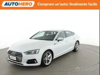 Usata Audi A5 Sport 190 CV (139 kW) 2019 Bianco Coupé
