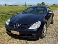 Usata Mercedes SLK200 163 CV (119 kW) 2006 Blu Cabrio