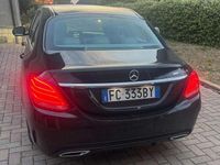 Usata Mercedes C250 204 CV (150 kW) 2016 Nero Berlina