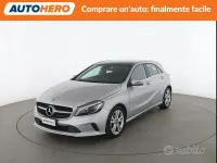 Usata Mercedes A180 110 CV (80 kW) 2017 Argento Berlina