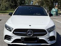 Usata Mercedes A200 AMG line 150 CV (110 kW) 2019 Bianco Berlina